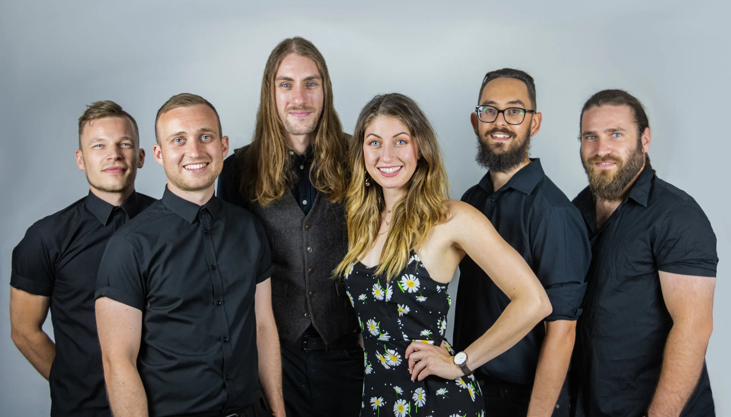 Blackbird band group photo
